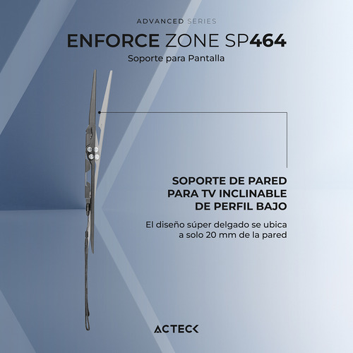 Soporte Smart Tv Acteck Enforce Sp464 32 A 70 Pulgadas 45kg