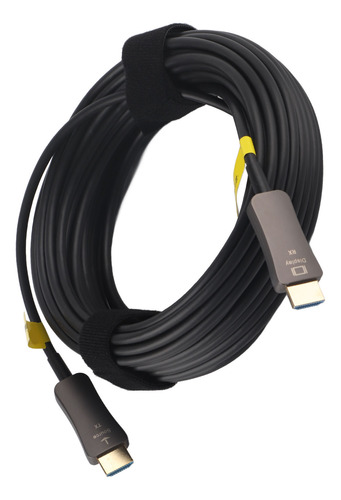 Cable De Interfaz Multimedia Ultra Hd Hd De Fibra Óptica 4k