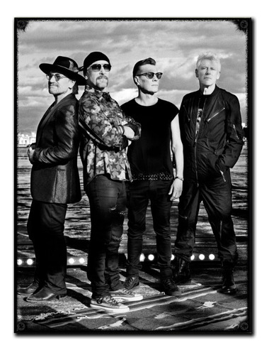 #122 - Cuadro Vintage 30 X 40 - U2 Poster Cartel - No Chapa