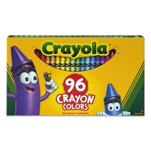 Crayones De Paquete De Color Clásico, 96 Colores /caja,