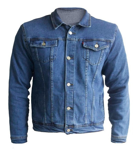 Chaqueta De Jean Para Hombre Clásica 