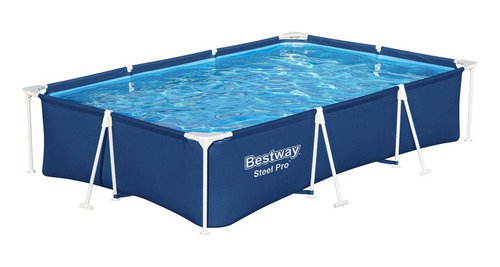 Piscina Steel Pro De 2.21m Largo X 1.50 Ancho X 43cm Alto