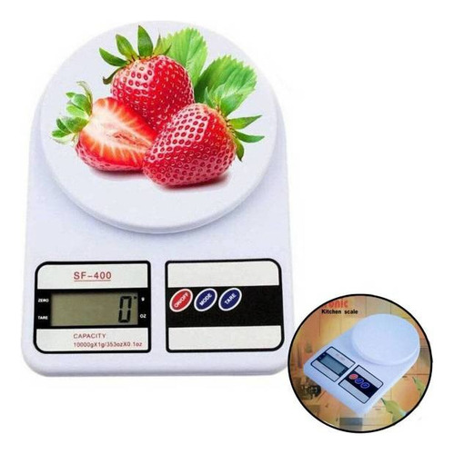 Balanza Gramera Digital Electrónica De Cocina De 1g A 10kg