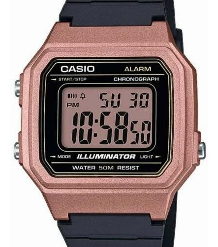 Reloj Casio W-217hm-5av Sports 50m Loc Centro