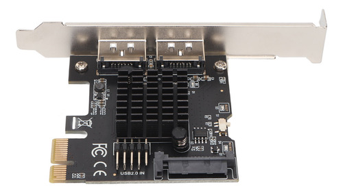 Alimentação Pcie De 1 A 2 Portas Via Porta De Placa De Expan