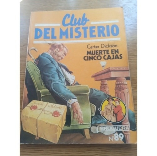 Club Del Misterio N° 89. Muerte En 5 Cajas
