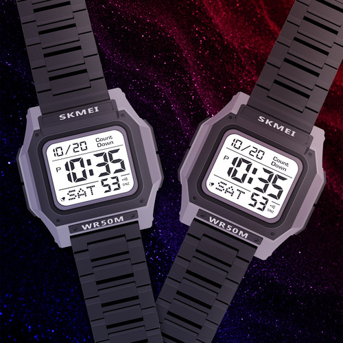 Reloj Deportivo Digital Para Hombre, Pantalla Led