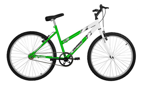 Bicicleta Aro 26 Ultra Bikes Bicolor Feminina Sem Marcha Cor Verde Kw