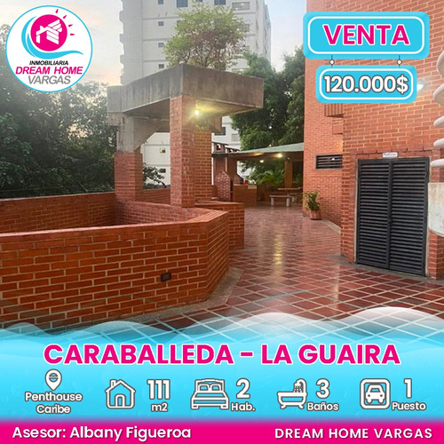 Penthouse En Venta Caribe, Caraballeda  La Guaira