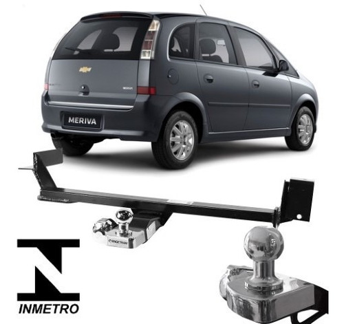 Reboque Chevrolet Meriva 2002 A 2012 Tração 300 Kg