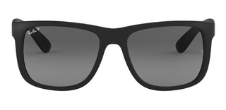 Gafas De Sol Ray Ban Justin Polarizados Rb4165622t3 Color Negro Color del armazón Negro