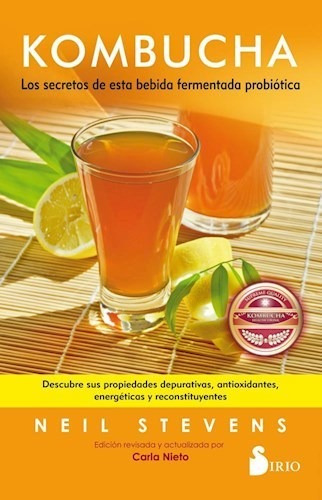 Libro Kombucha  Los Secretos De Esta Bebida Fermentada De Ne