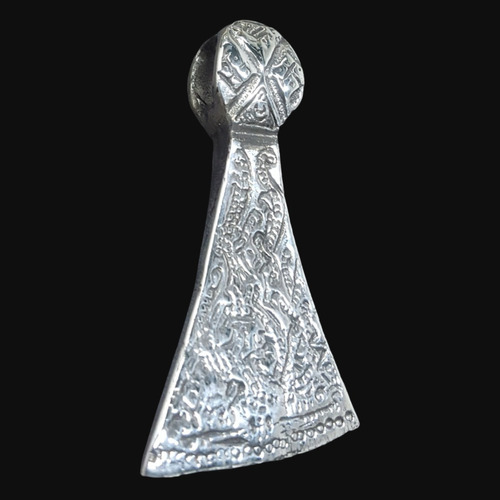 Mjolnir Martillo De Thor Vikingo Plata 5 Cm Plata Art 128