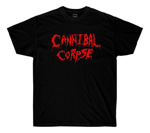 Remera Cannibal Corpse - Old Logo - Red - Death Metal