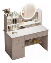 Comprar Buro Con Espejo Luz Led Vanity Buro Para Recamara Burós