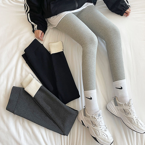 Leggings Con Forro Polar - Pantalones Térmicos De Invierno P