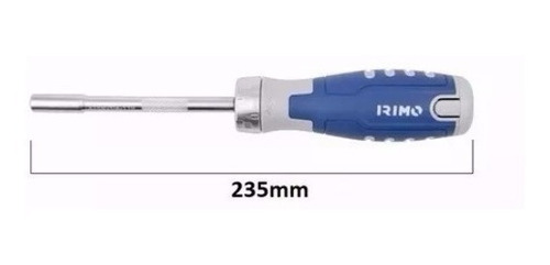 Imagen 4 de 10 de Destornillador 1/4 Con 12 Puntas Crique 475r-1/4-110 Irimo