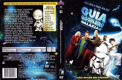 Dvd Guia Do Mochileiro Das Galáxias - Original Novo Lacrado | Mercado Livre