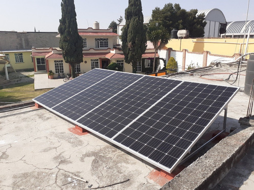 Imagen 3 de 3 de Kit Solar Casa 2 Panel Solar 370 W, Microinversor Y Montaje