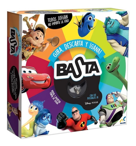 Juego De Mesa Basta Deluxe Disney Pixar, Novelty