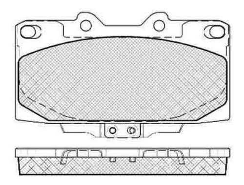 Pastilla De Freno Subaru Impreza 1.5 - 2.0 - 2.5 Wrx 00/ Del