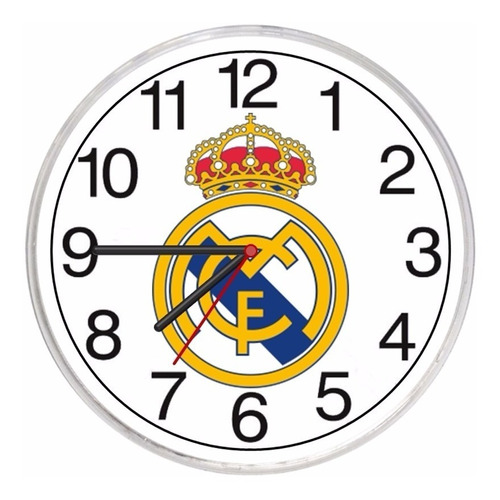 Relógio De Parede Do Real Madri Times De Futebol Decorativo