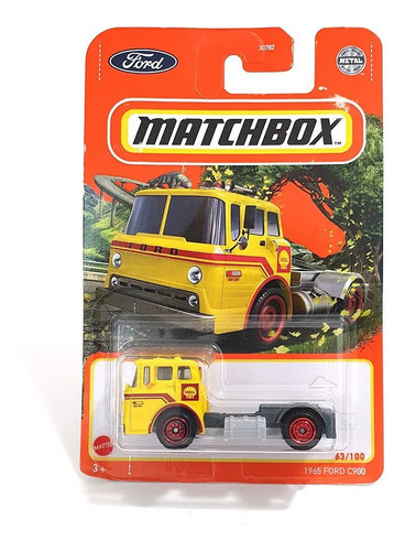 Matchbox # 63/100 - 1965 Ford C900 Shell - 1/64 - Hfn92