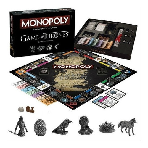 Monopoly + Risk + Trivia Game - Game Of Thrones