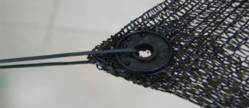 Imagen 2 de 3 de Broche Plástico Para Polisombra Paquete X 50 Unidades.
