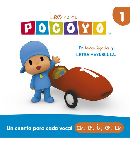 Libro Leo Con Pocoyó 1: Un Cuento Para Cada Vocal A E I O U