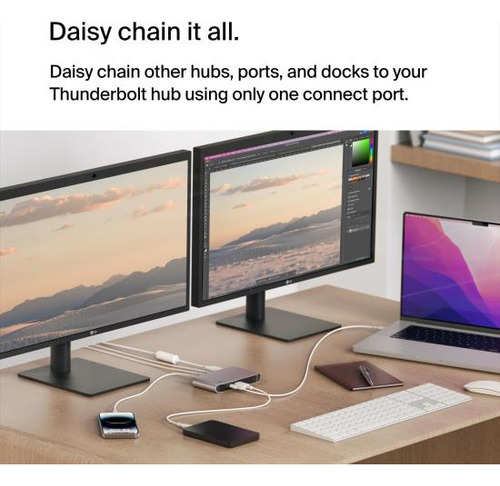 Estación De Acoplamiento Belkin Connect Thunderbolt 4, Conce