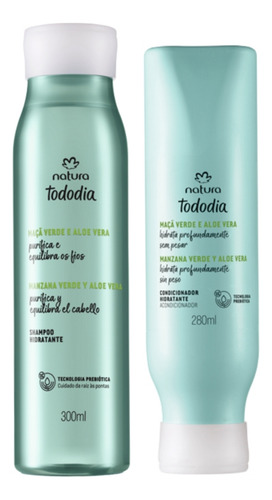 Natura Maca Verde E Aloe Vera Kit Tododia Hidratante Cabelos