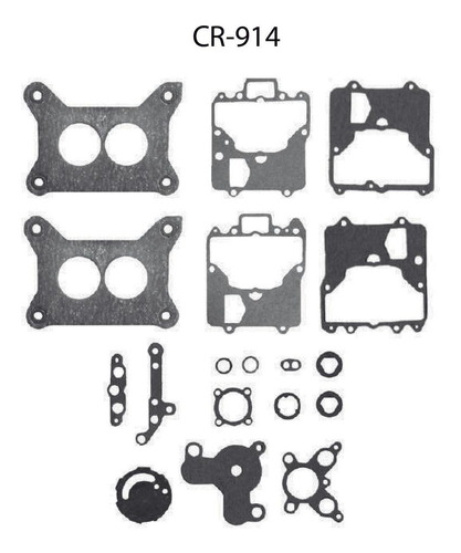 Empaque Carburador Tf Victor Mustang 5.0 1973 1979 1980