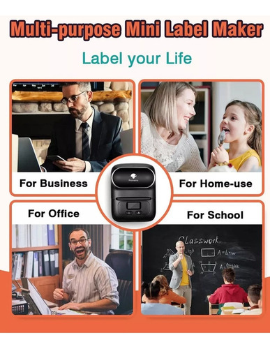 . Impresora Térmica Portátil Bluetooth 1phomemo M110 Con