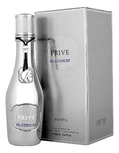 Perfume Riiffs Prive Platinum Edp 100ml Hombre Volumen De La Unidad 100 Ml