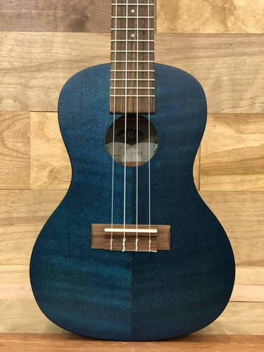 Kala Blue Exotic Ukelele Concierto Caoba Acabado Azul