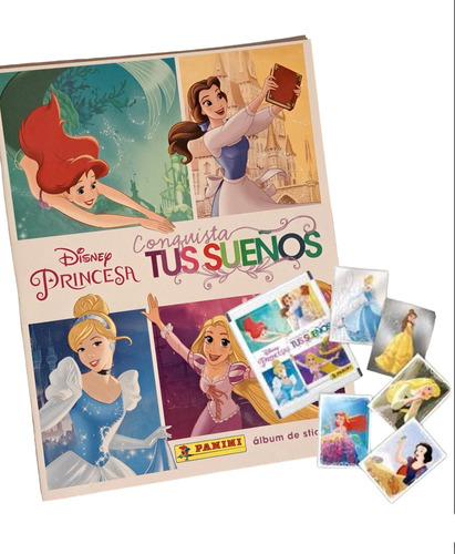 Álbum Princesa Conquista Tus Sueños + 100 Sobres De Láminas 
