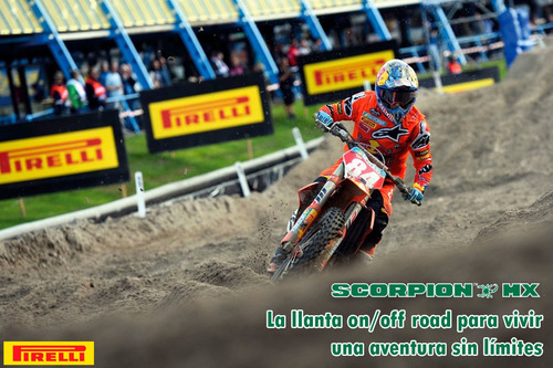 Llanta 60/100-14 29m Scorpion Mx Extra Pirelli