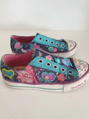 Zapatillas skechers con luces para niñas discount
