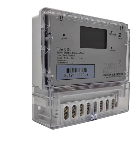Kit Caixa E Medidor Trifásico Dowertech Dow1310l- Dowertech