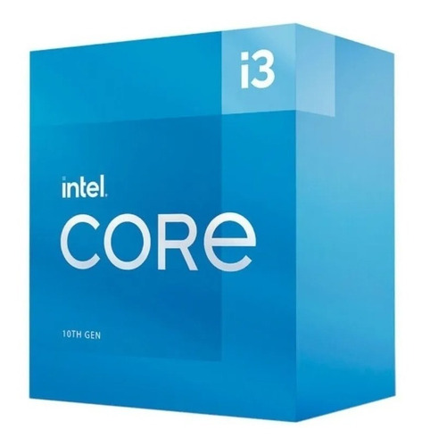 Imagen 1 de 4 de Procesador Intel Cometlake Core I3 10105 Lga 1200 10ma Gen