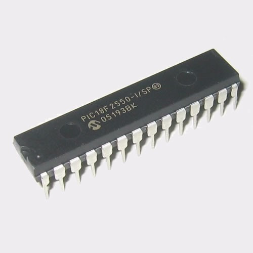 Microcontrolador Pic18f2550 - I/p (pic 18f2550)