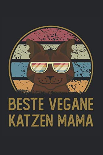 La Mejor Mama Gata Vegana: Diario De 6x9 Para Habitos Diario