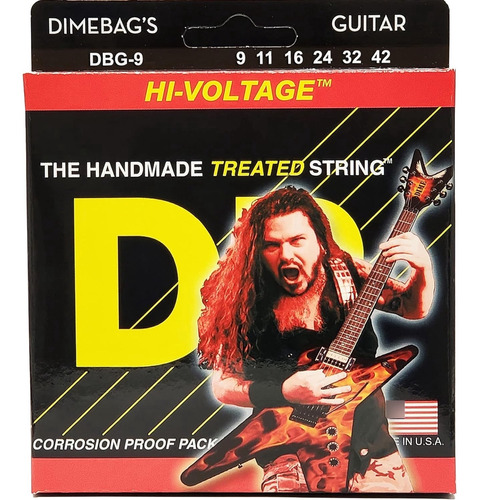 Cuerdas Para Guitarra Eléctrica, Dimebag Darrell Signature, 