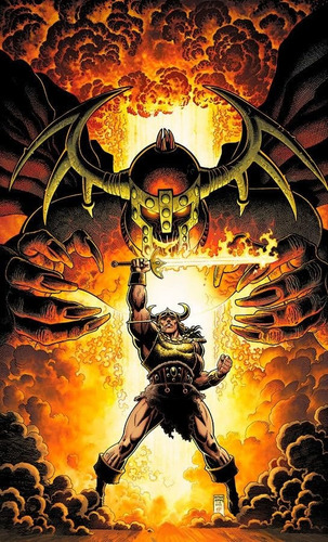 Conan, O Bárbaro: A Era Clássica Vol. 8 (omnibus), De Christopher Priest. Editorial Panini; 8a Edição, Capa Dura Em Português, 2024