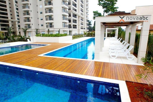 Apartamento Alto Padrão Em Condomínio Resort, Com 3 Suítes À Venda, 177 M² Por R$ 1.950.000 - Campestre - Santo André/sp - Ap1551