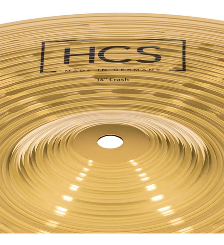 Platillo Meinl Crash 14 Pulgadas Hcs14c Serie Hcs Msi