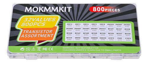 Mokmmkit 32 Valores 800 Piezas Kit De Surtido De S8050 S8550