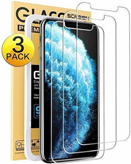 Mkeke Compatible Con iPhone 11 Pro Protector De Pantalla, Ip