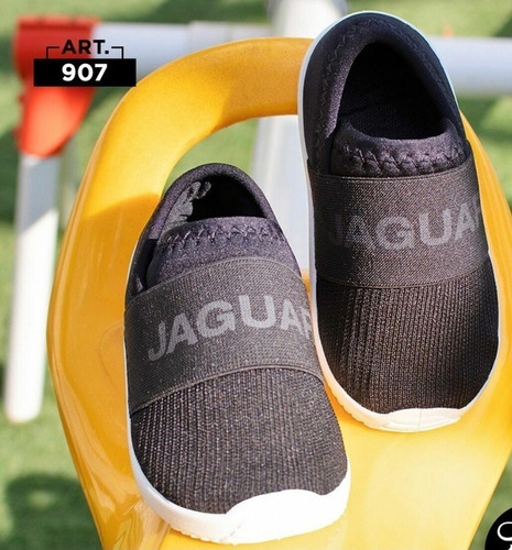 Imagen 4 de 7 de Zapatillas Jaguar Deportiva Pancha Elastico Niños 22 Al 26
